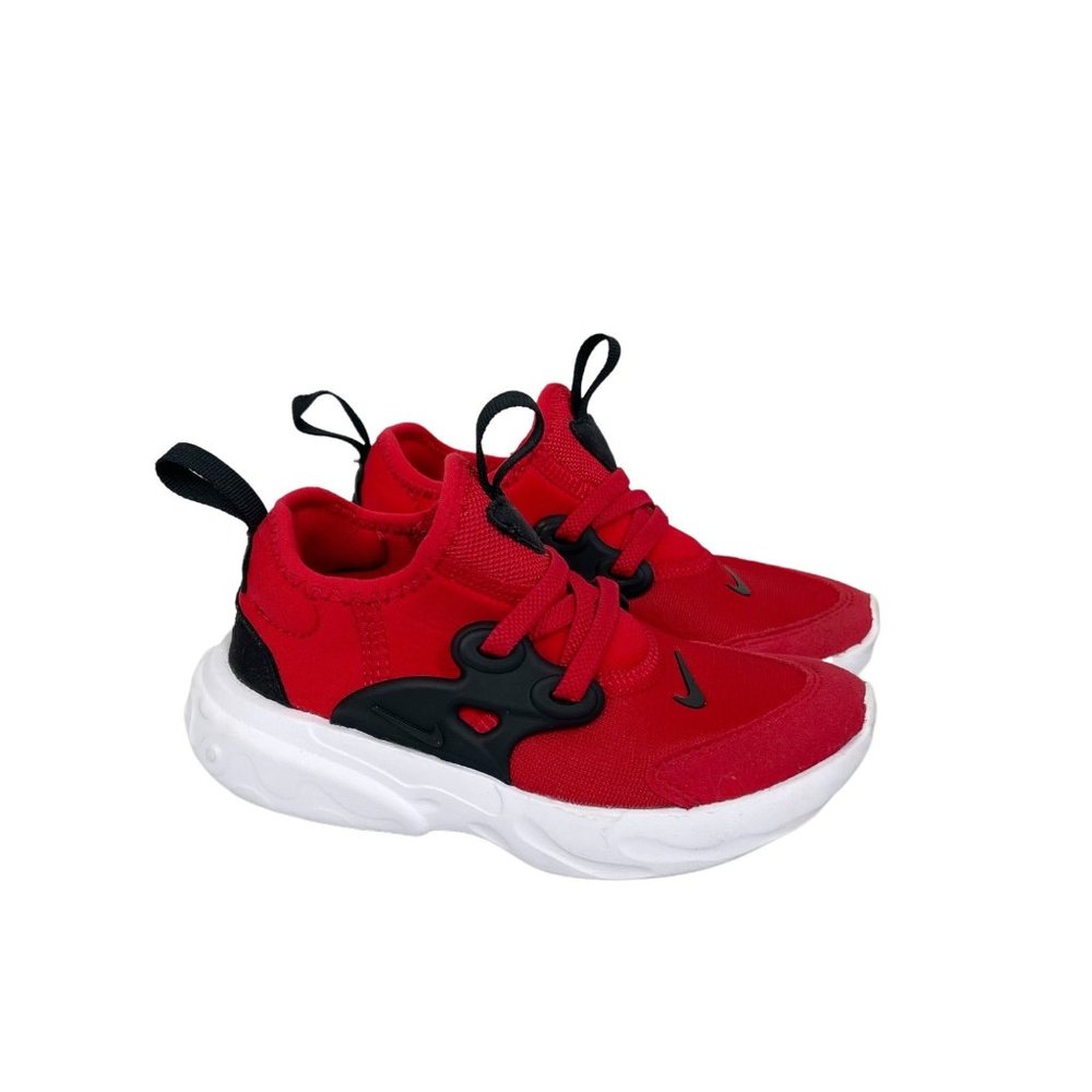 Nike Presto React University Red Slip On Running Sneakers CU4868-600 Toddler 10C